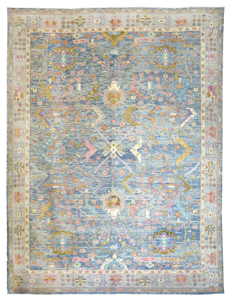 Oushak Handwoven Traditional Rug