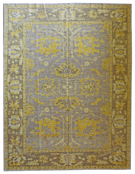 Oushak Handwoven Traditional Rug