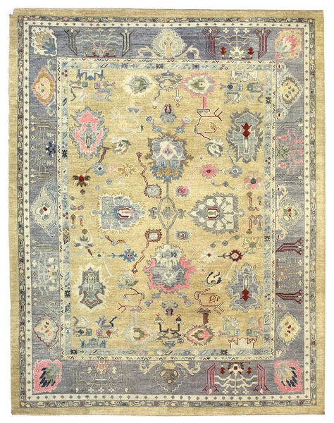 Oushak Handwoven Traditional Rug