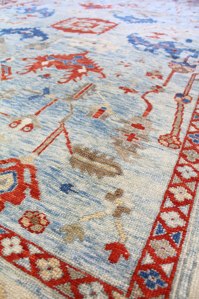 Oushak Handwoven Traditional Rug, J58473