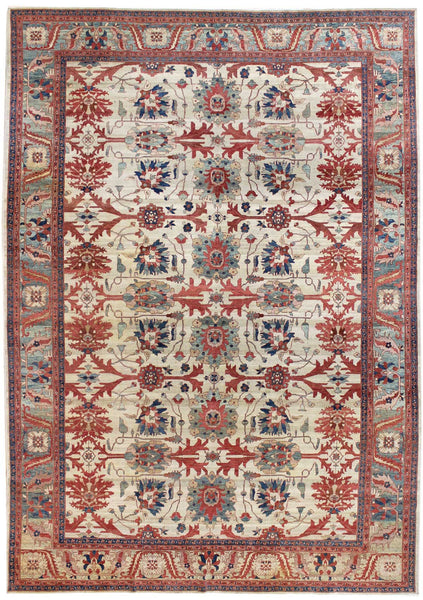 Sultanabad Handwoven Traditional Rug