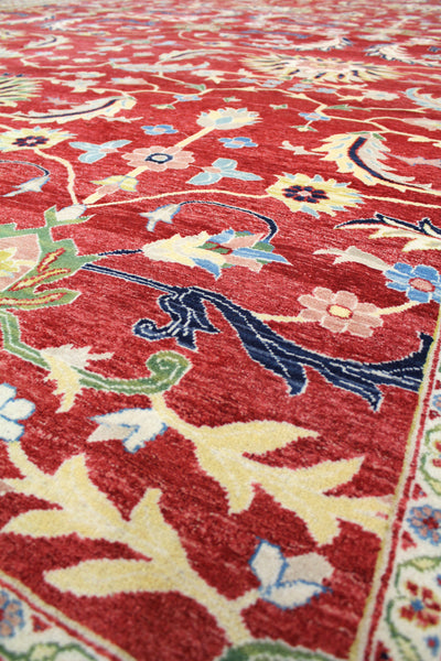 Sultanabad Handwoven Traditional Rug, 61131