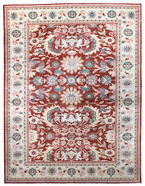 Sultanabad Handwoven Traditional Rug