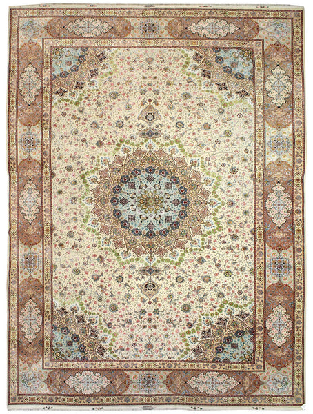 Tabriz Handwoven Traditional Rug