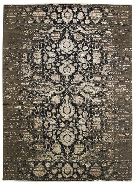 Erased Look Handwoven Transitional Rug