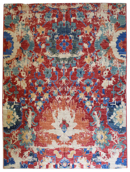 Moghul Handwoven Transitional Rug