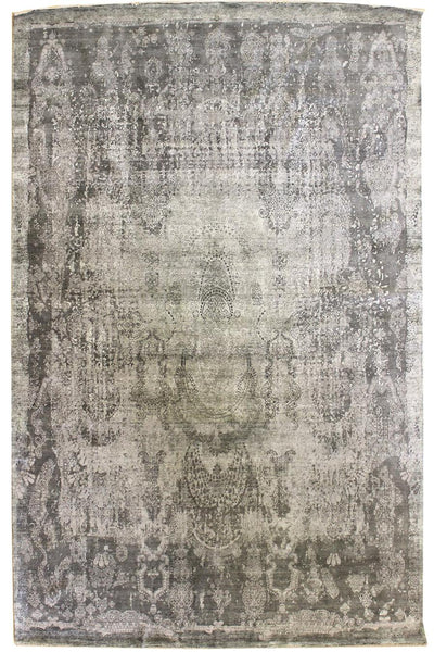 Fabric Handwoven Transitional Rug