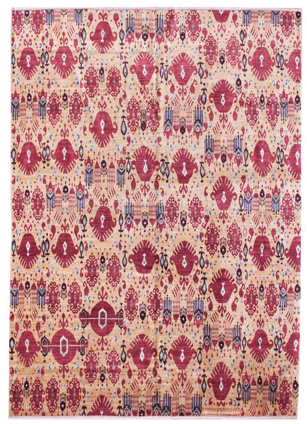 Ikat Handwoven Transitional Rug