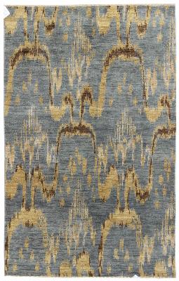 Ikat Handwoven Transitional Rug