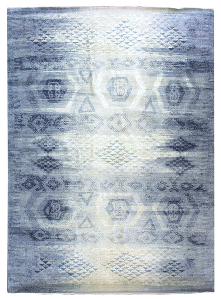 Latch Hook Handwoven Transitional Rug