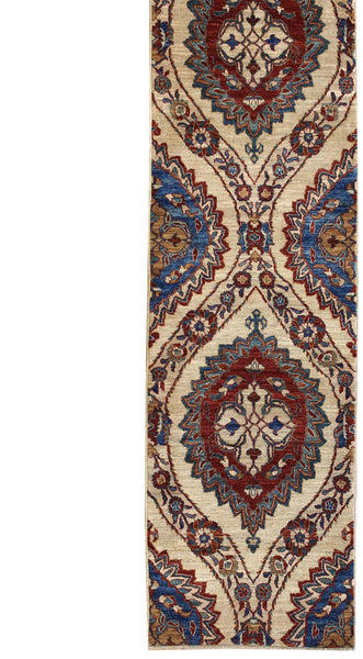 Ottoman Handwoven Transitional Rug