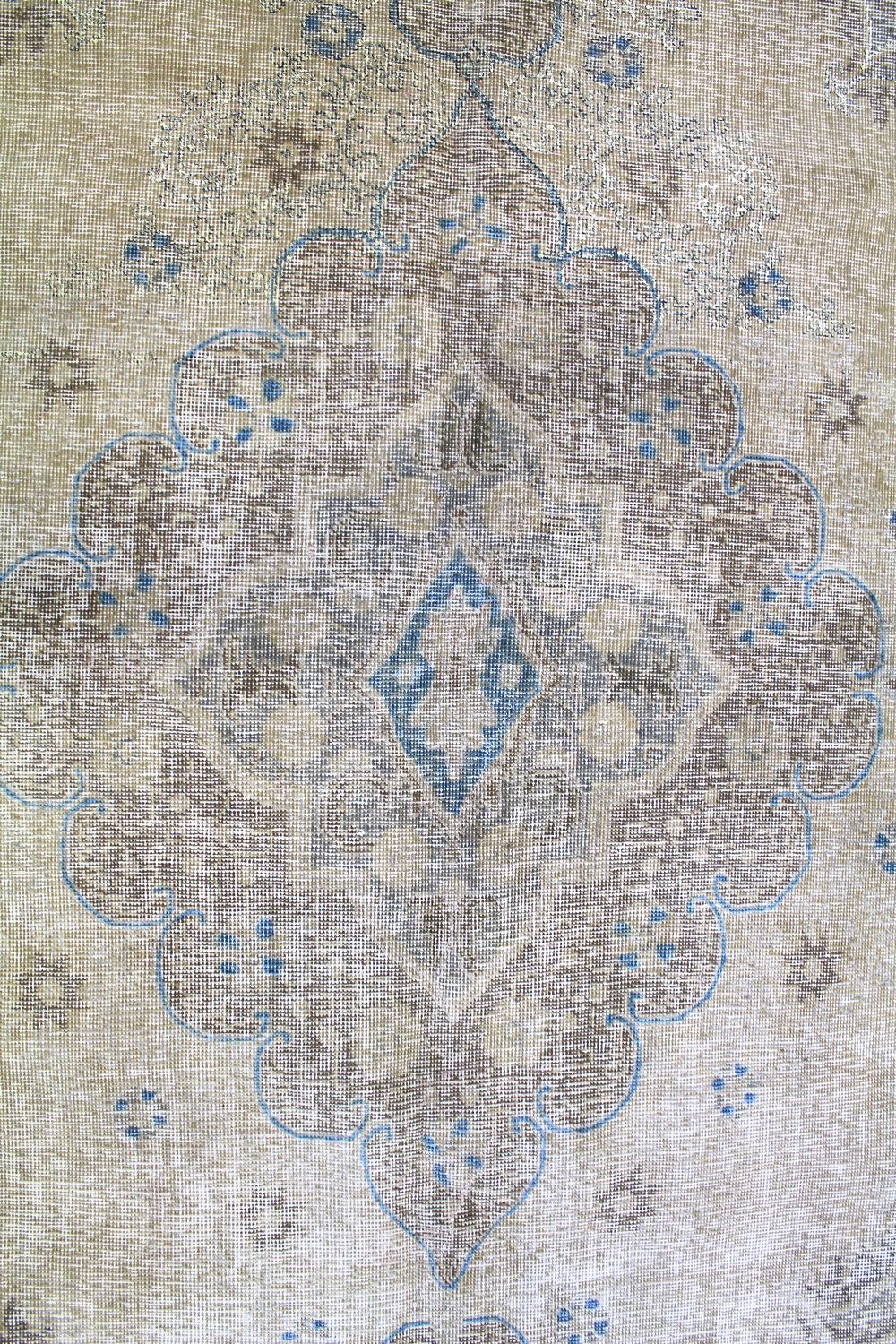 Vintage Tabriz Handwoven Transitional Rug, J56704