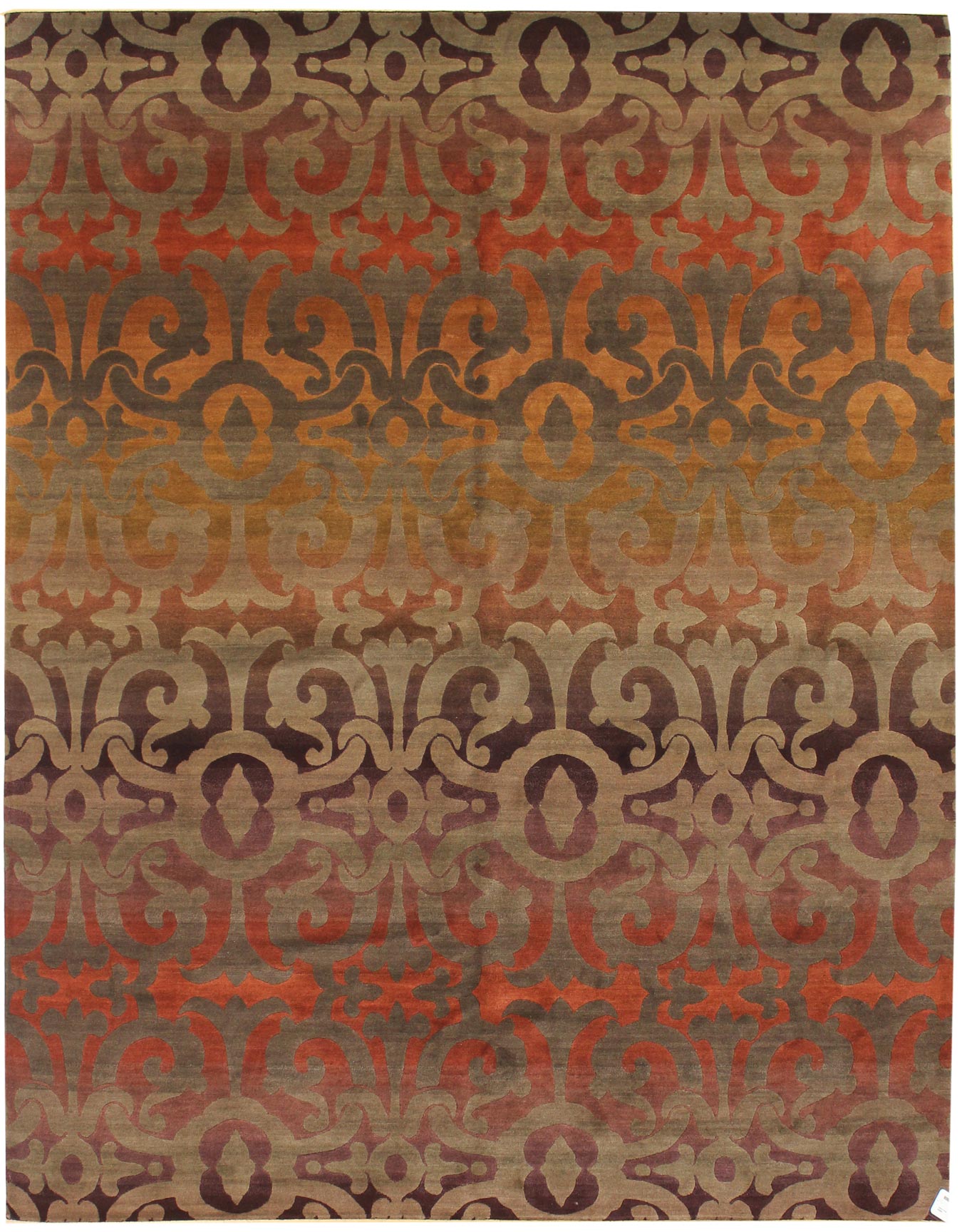 Wrought Iron Handwoven Transitional Rug