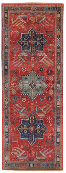 Akstafa Handwoven Tribal Rug