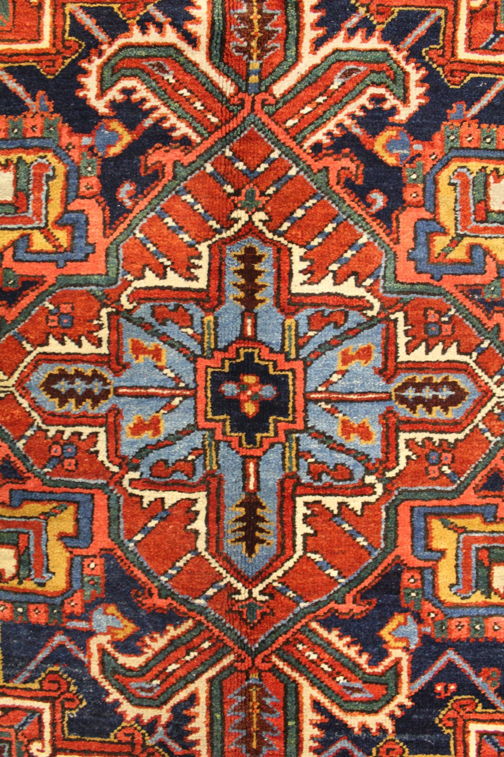 Antique Heriz Handwoven Tribal Rug, JF8056