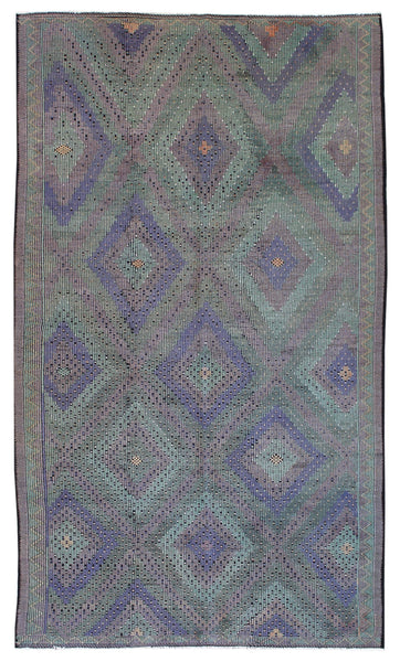 Vintage Jijim Handwoven Tribal Rug