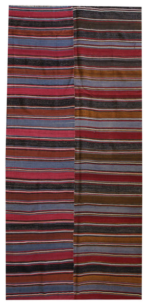 Vintage Jijim Handwoven Tribal Rug