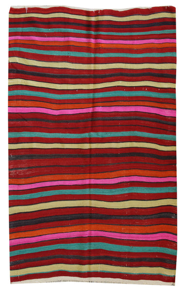 Vintage Jijim Handwoven Tribal Rug