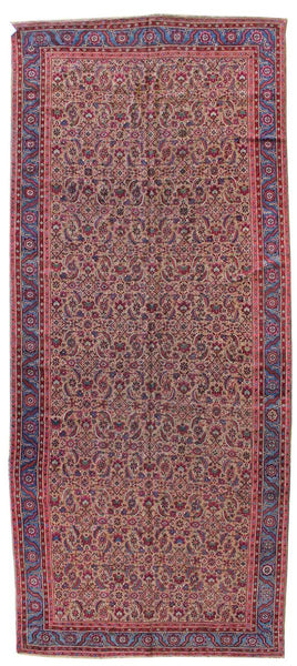 Antique Karabagh Handwoven Tribal Rug