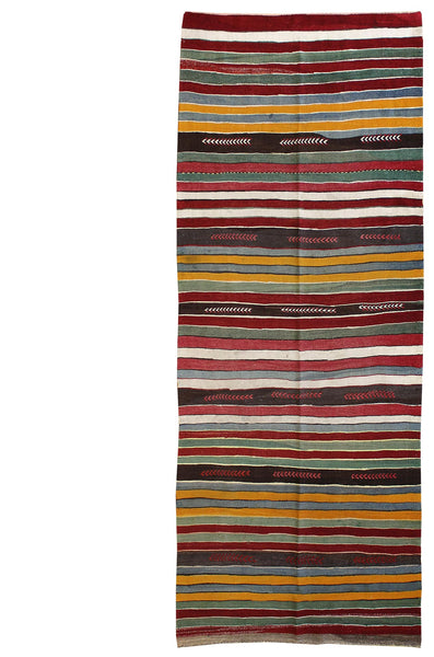 Vintage Kilim Handwoven Tribal Rug