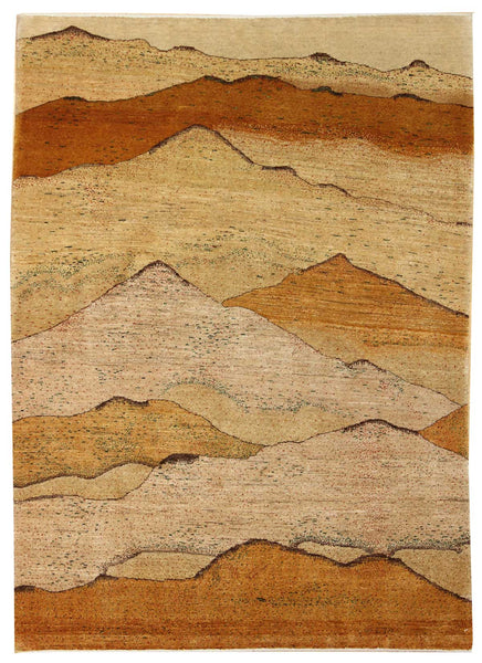 Landscape Gabbeh Handwoven Tribal Rug