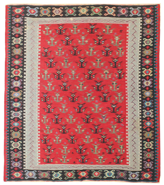 Sarkoy Handwoven Tribal Rug