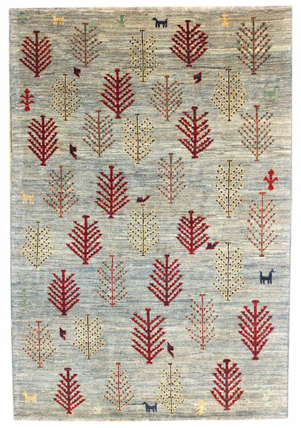 Tree Gabbeh Handwoven Tribal Rug