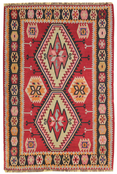 Tribal Handwoven Tribal Rug