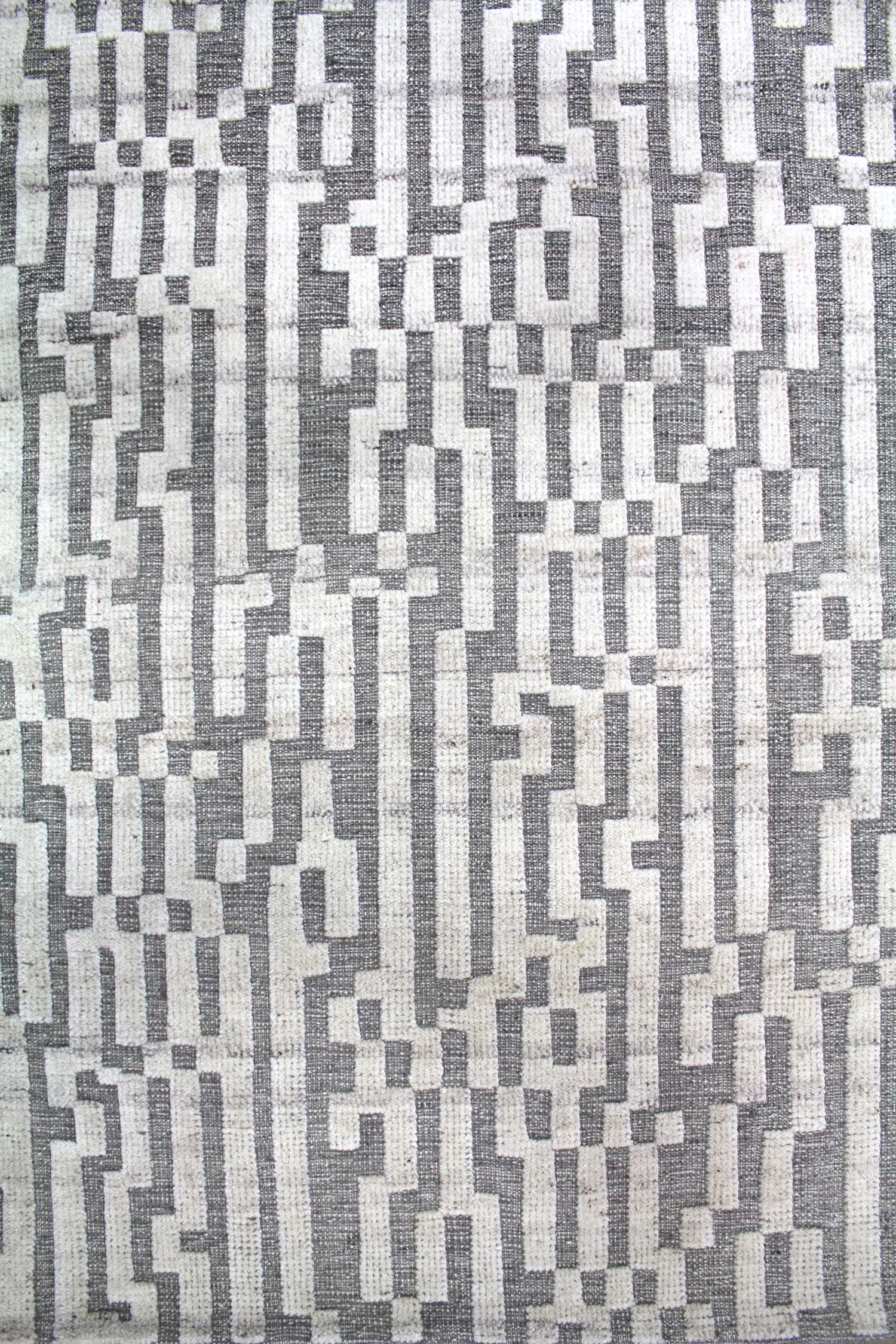 Labyrinth Handwoven Contemporary Rug, J61585