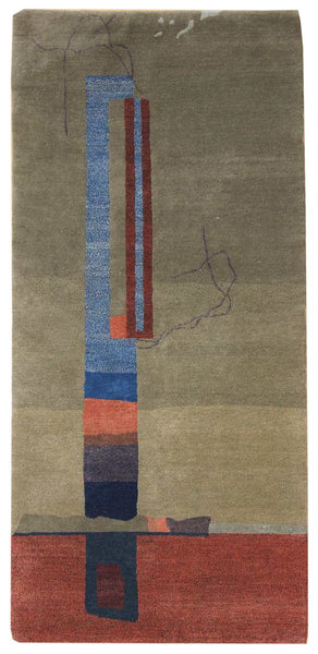 Metropolis Handwoven Contemporary Rug