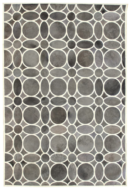 Retro Animal Hide Contemporary Rug