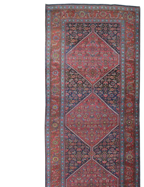 Antique Bijar Handwoven Traditional Rug