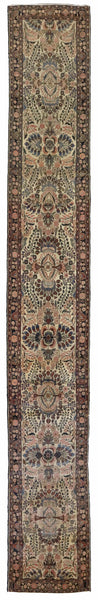 Antique Dargazine Handwoven Traditional Rug