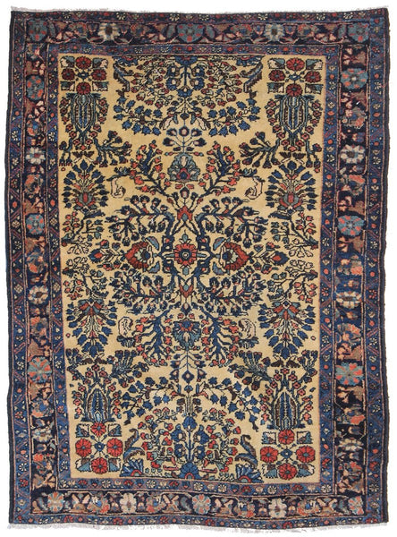 Antique Dargazine Handwoven Traditional Rug