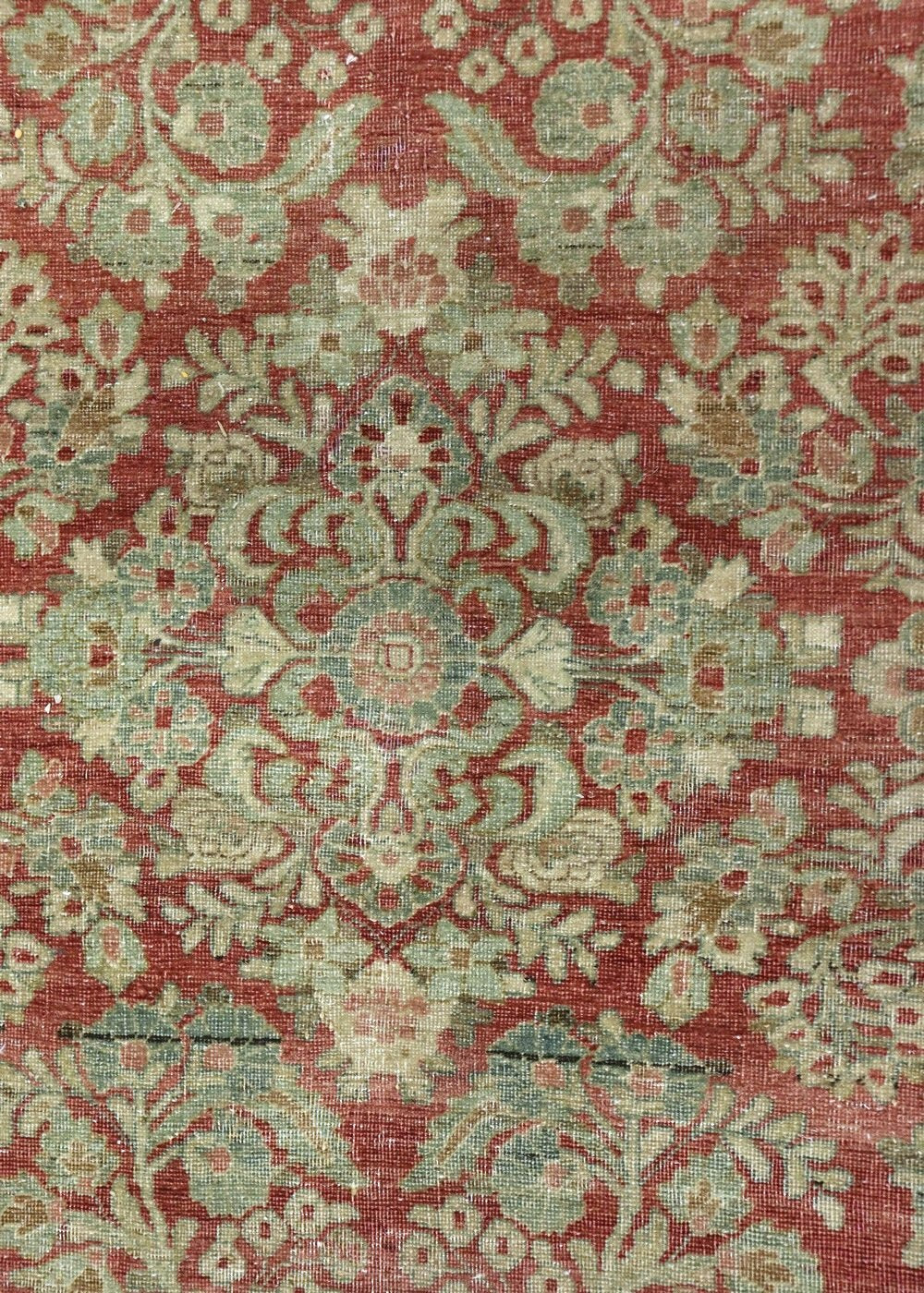 Vintage Euro Sarouk Handwoven Traditional Rug, J68614