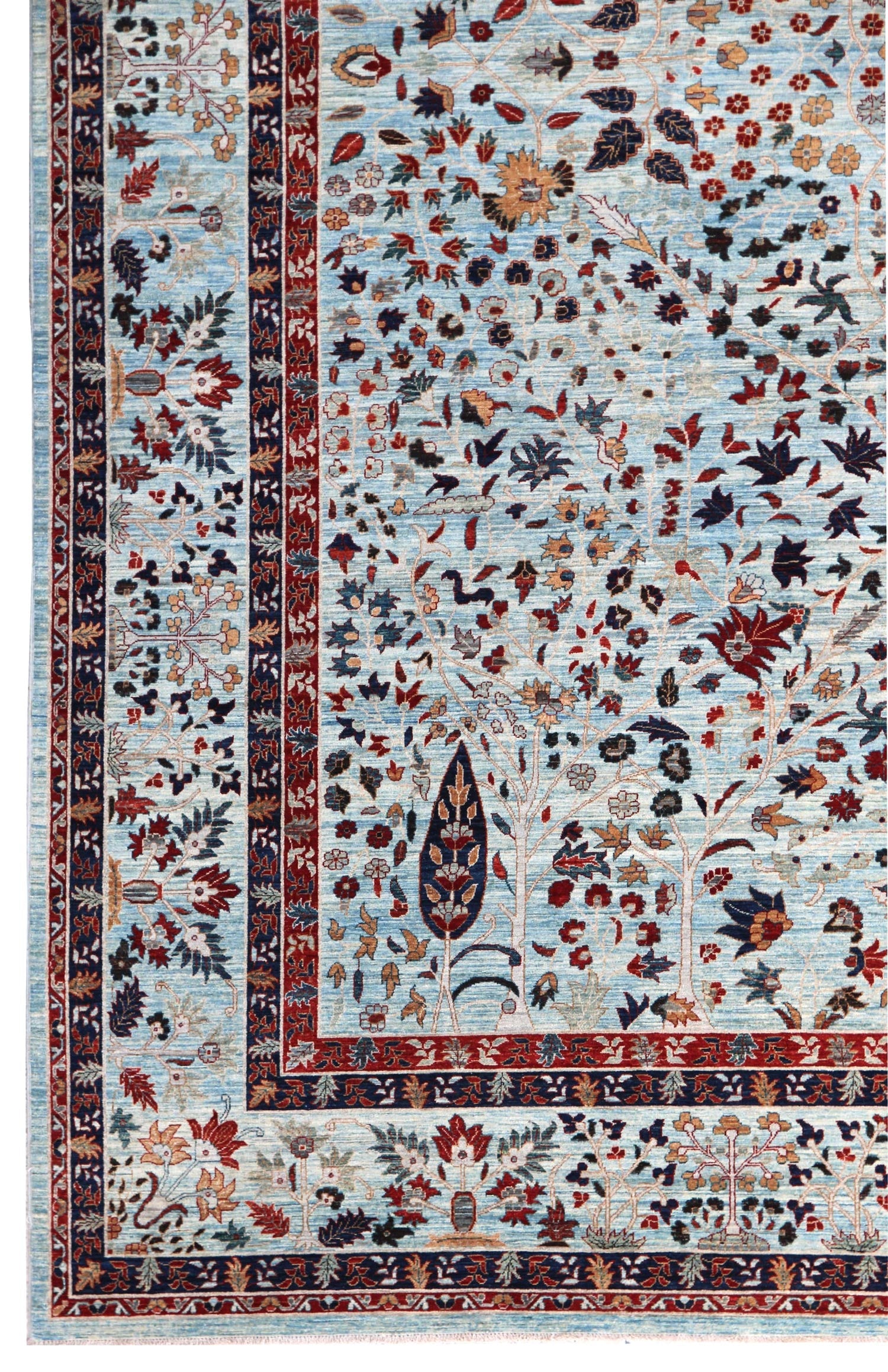 Farahan Sarouk Handwoven Traditional Rug, J64377