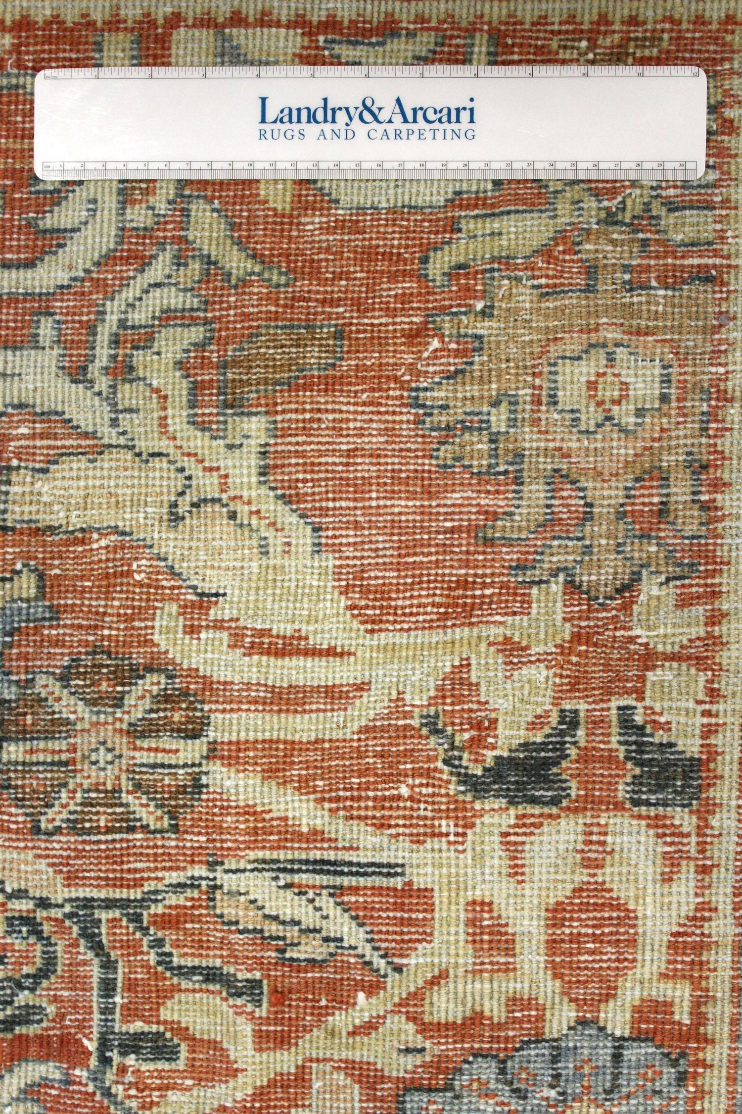 Vintage Mahal Handwoven Traditional Rug, J68448