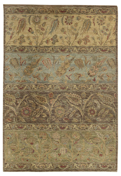 Moghul Panels Handwoven Traditional Rug