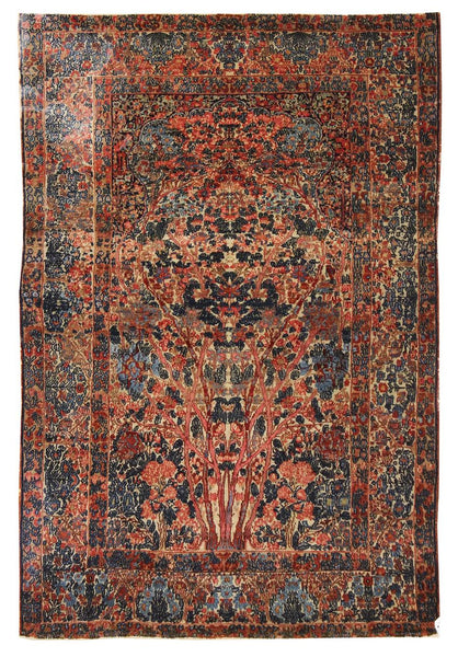 Antique N.W. Persian Handwoven Traditional Rug