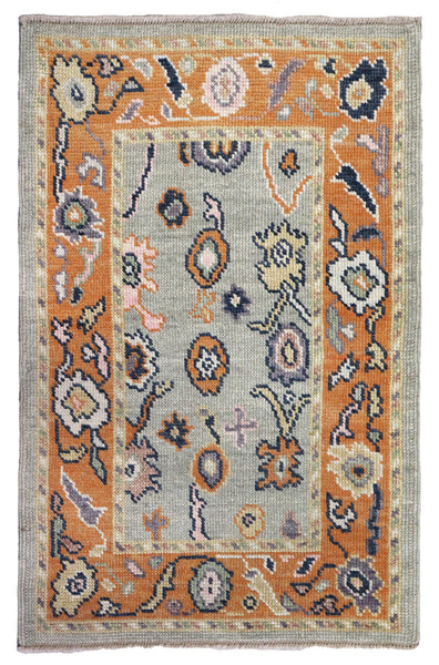 Oushak Handwoven Traditional Rug