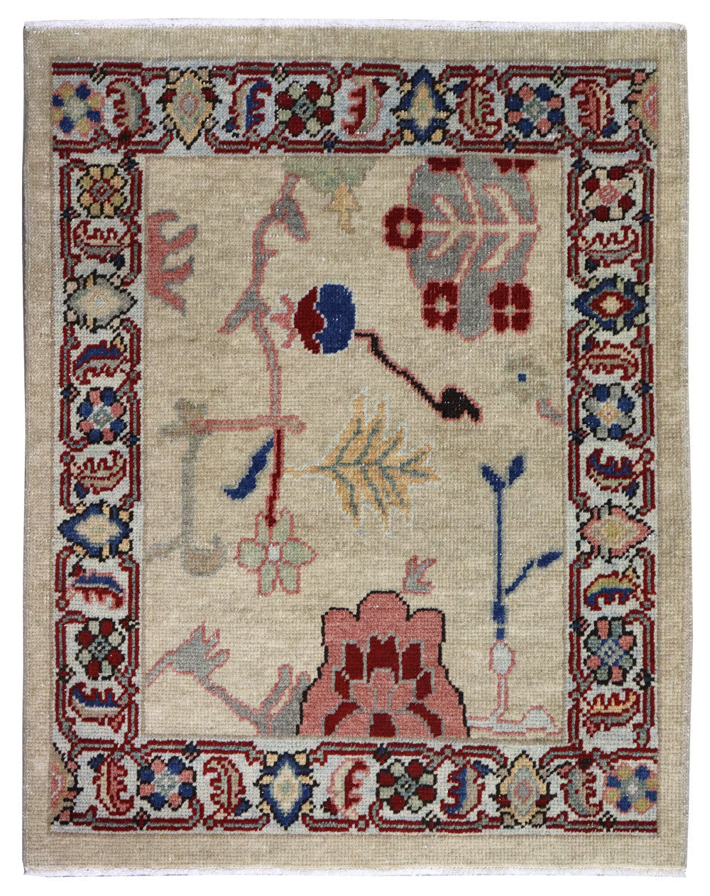 Sultanabad Handwoven Traditional Rug