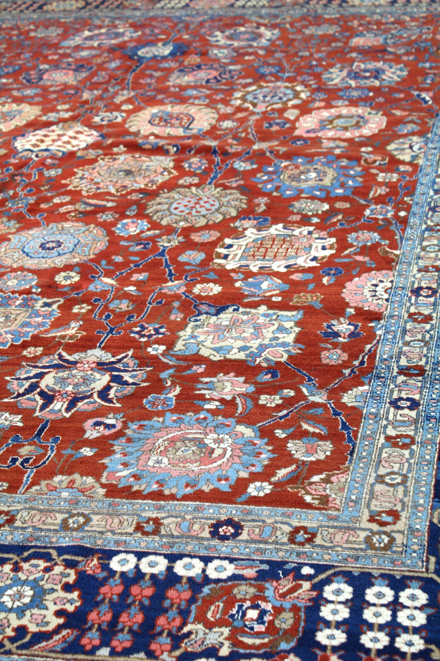 Antique Tabriz Handwoven Traditional Rug, JF8502