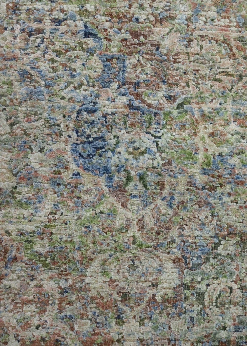 Erased Handwoven Transitional Rug, J68051