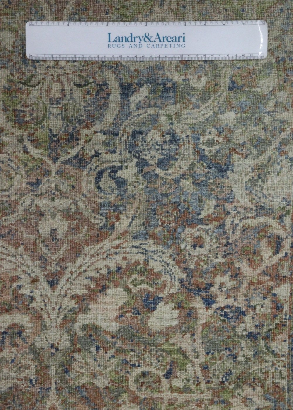 Erased Handwoven Transitional Rug, J68051