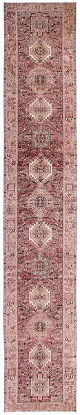 Vintage Karaja Handwoven Transitional Rug