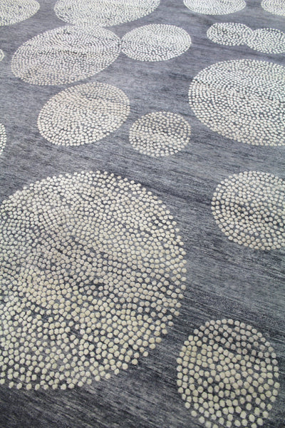 Mosaic Circles Handwoven Transitional Rug, J62891