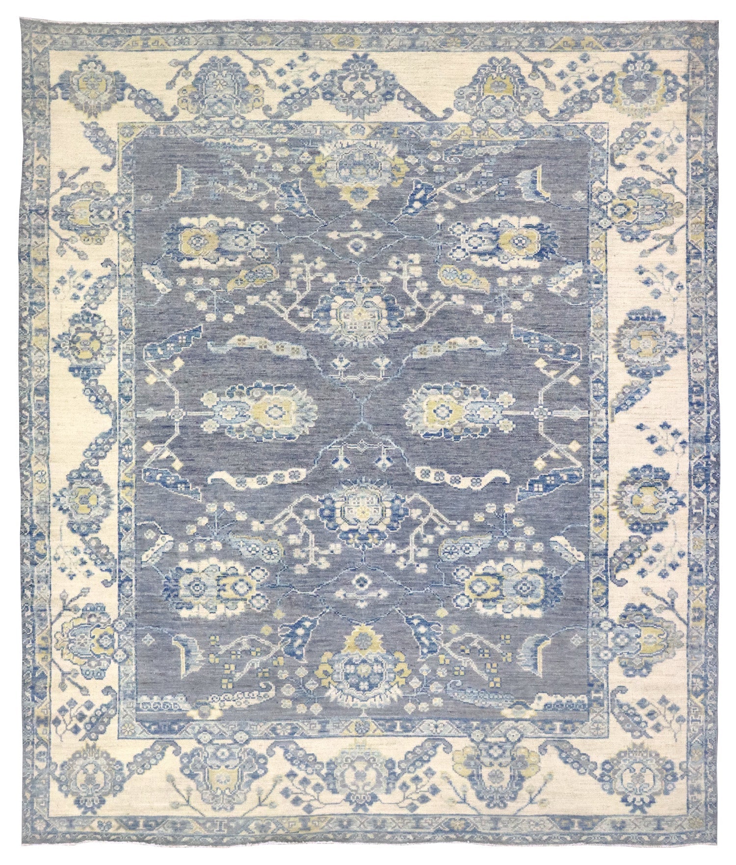 Oushak Handwoven Transitional Rug