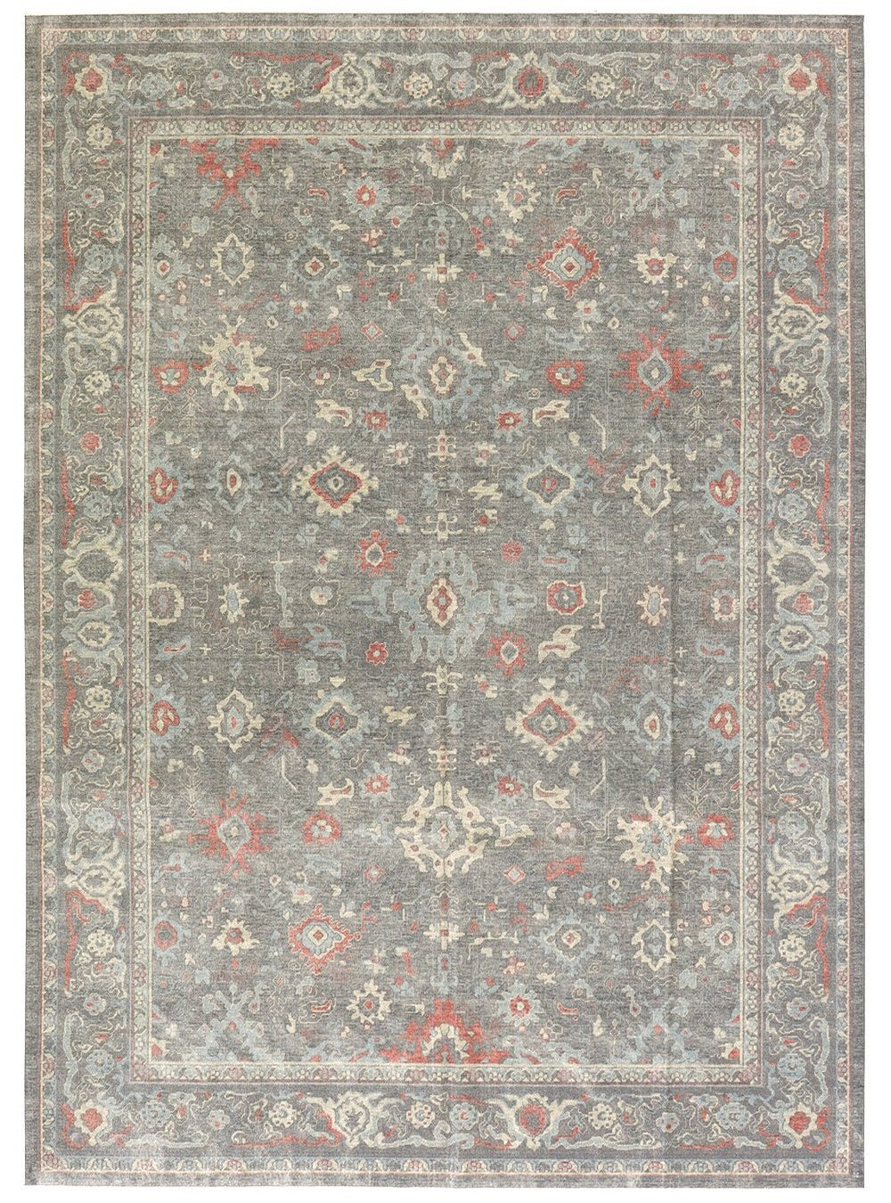 Sultanabad Machine Made Transitional Rug