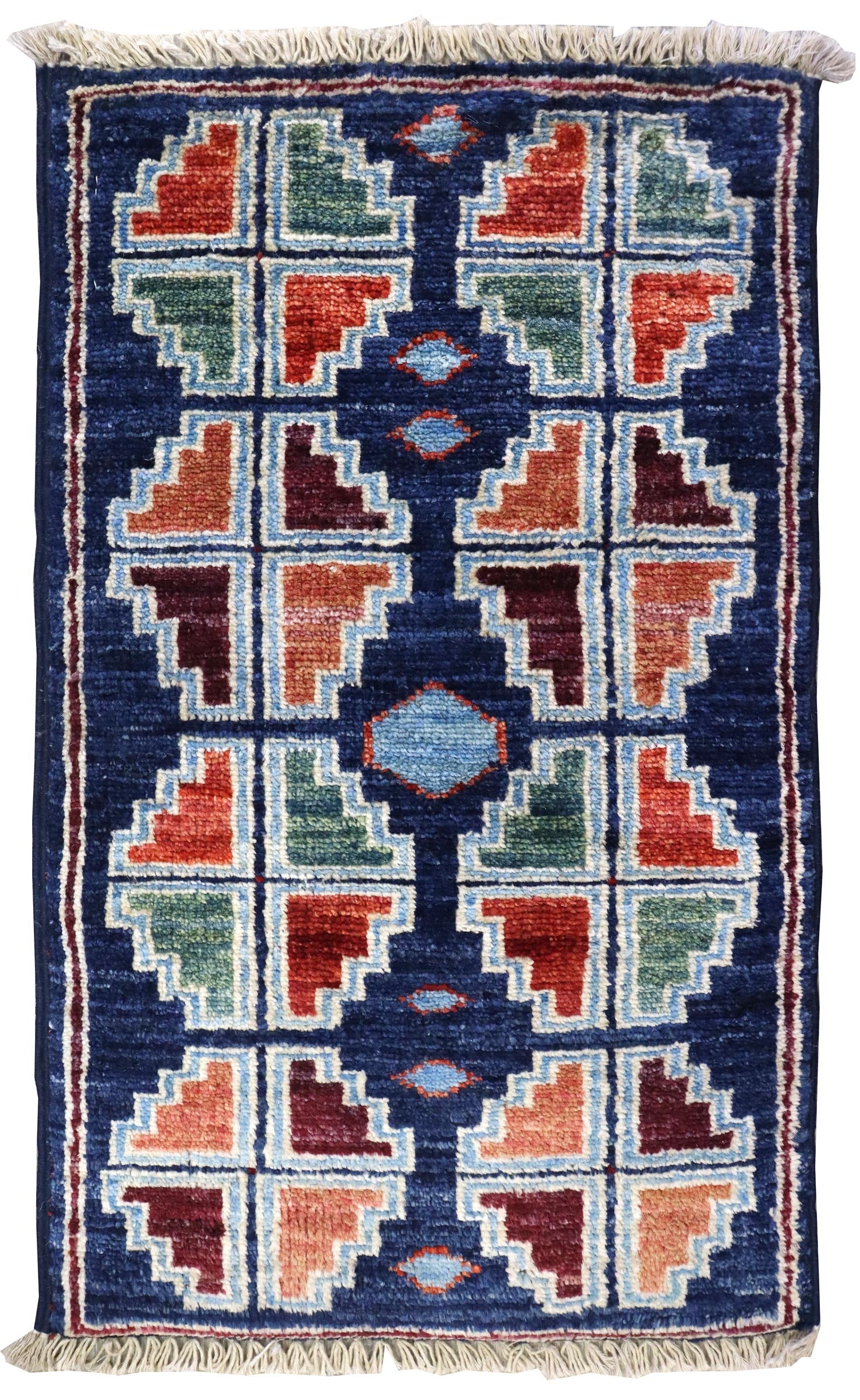 Afghan Village Handwoven Tribal Rug