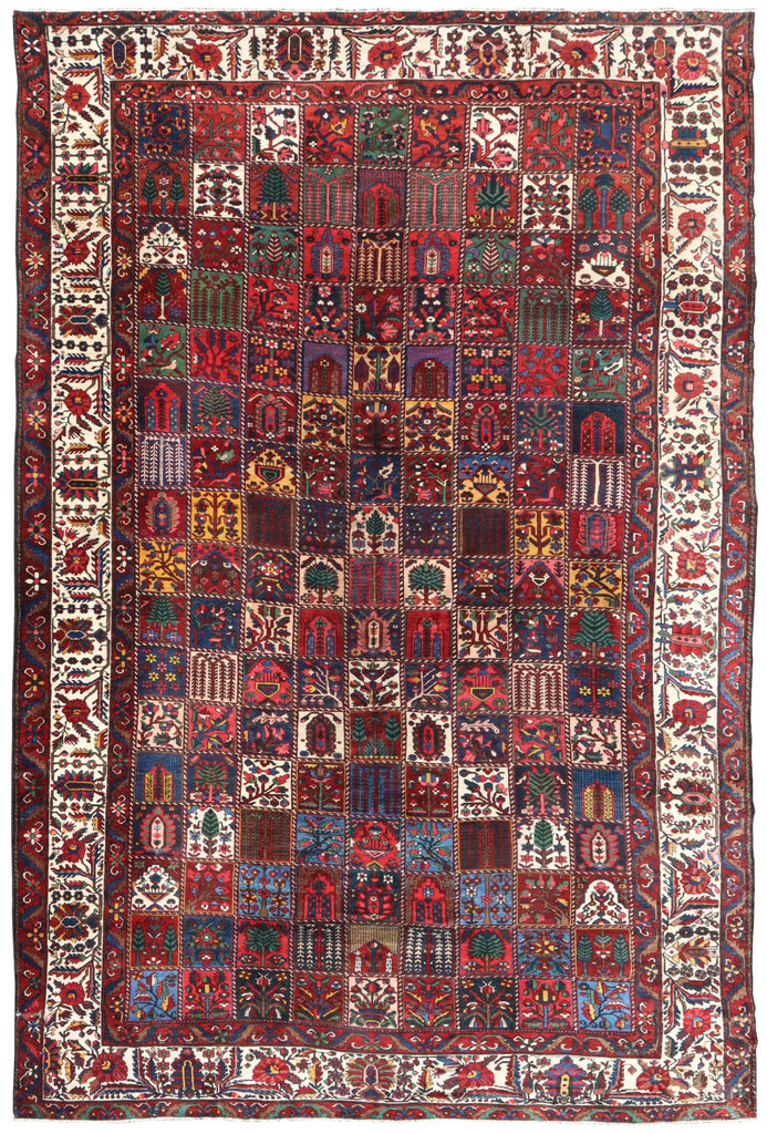 Antique Bakhtiari Handwoven Tribal Rug | Landry & Arcari